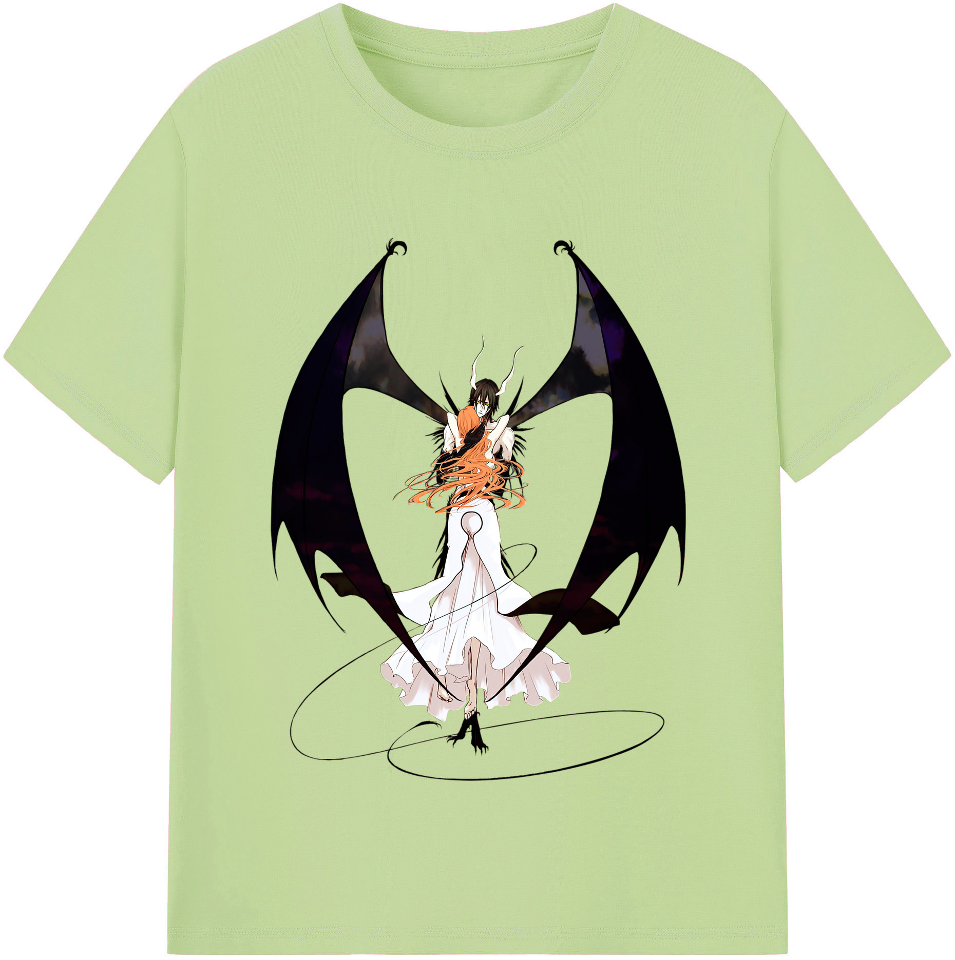 （画像用） ブリーチ ウルキオラ·シファー BLEACH Ulquiorra cifer 綿100％半袖Tシャツ（フロントプリント）